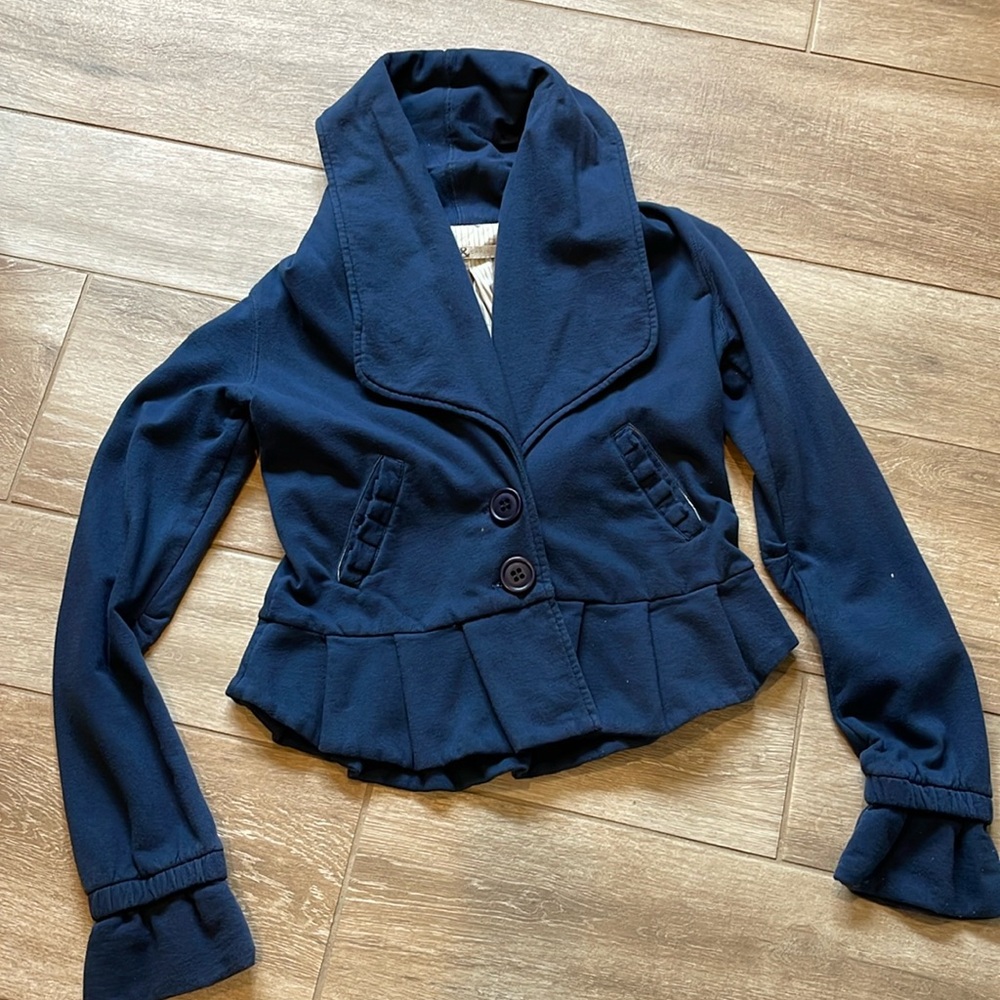 Mike & Chris Cropped Cotton Jacket LARGE